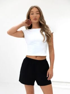 Solea Backless Top - White -BLAKELY CLOTHING SHOP 3590WHITED