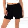Mila Summer Shorts - Black -BLAKELY CLOTHING SHOP 3643BLACK06LEADD