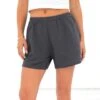 Mila Summer Shorts - Charcoal -BLAKELY CLOTHING SHOP 3643Charcoal06LEADD