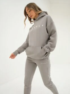 Composure Oversized Hoodie - Neutral Grey -BLAKELY CLOTHING SHOP 411EneutralgreyD