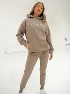 Composure Oversized Hoodie - Brown 9 Composure Oversized Hoodie - Brown -BLAKELY CLOTHING SHOP 411ebrownD