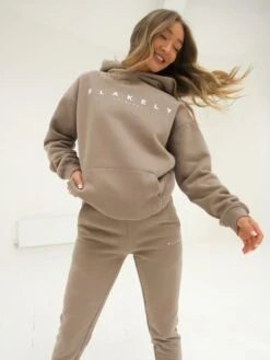 Composure Oversized Hoodie - Brown 7 Composure Oversized Hoodie - Brown -BLAKELY CLOTHING SHOP 411ebrownD 5