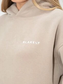 Series Oversized Hoodie - Washed Khaki -BLAKELY CLOTHING SHOP 836AWBrown 03D