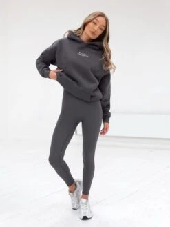 Ultimate Oversized Hoodie - Charcoal -BLAKELY CLOTHING SHOP 836GCharcoal 03D