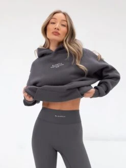 Ultimate Oversized Hoodie - Charcoal -BLAKELY CLOTHING SHOP 836GCharcoal 04D