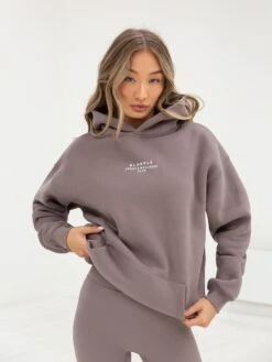 Ultimate Oversized Hoodie - Pink Taupe -BLAKELY CLOTHING SHOP 836GTAUPE02