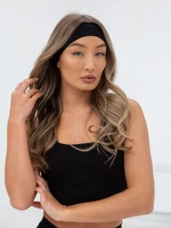 Studio Headband - Black -BLAKELY CLOTHING SHOP B11GBlack 02D