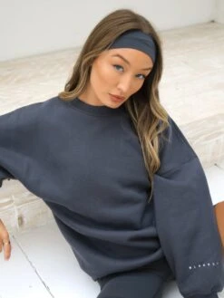 Soft Headband - Charcoal -BLAKELY CLOTHING SHOP B11XGREYD 2