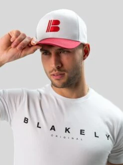 Apex Pro Cap - Red -BLAKELY CLOTHING SHOP B301Red 03D