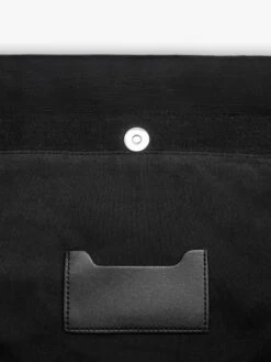 Blakely Label Tote Bag - Black 7 Blakely Label Tote Bag - Black -BLAKELY CLOTHING SHOP B5039BLACK03D