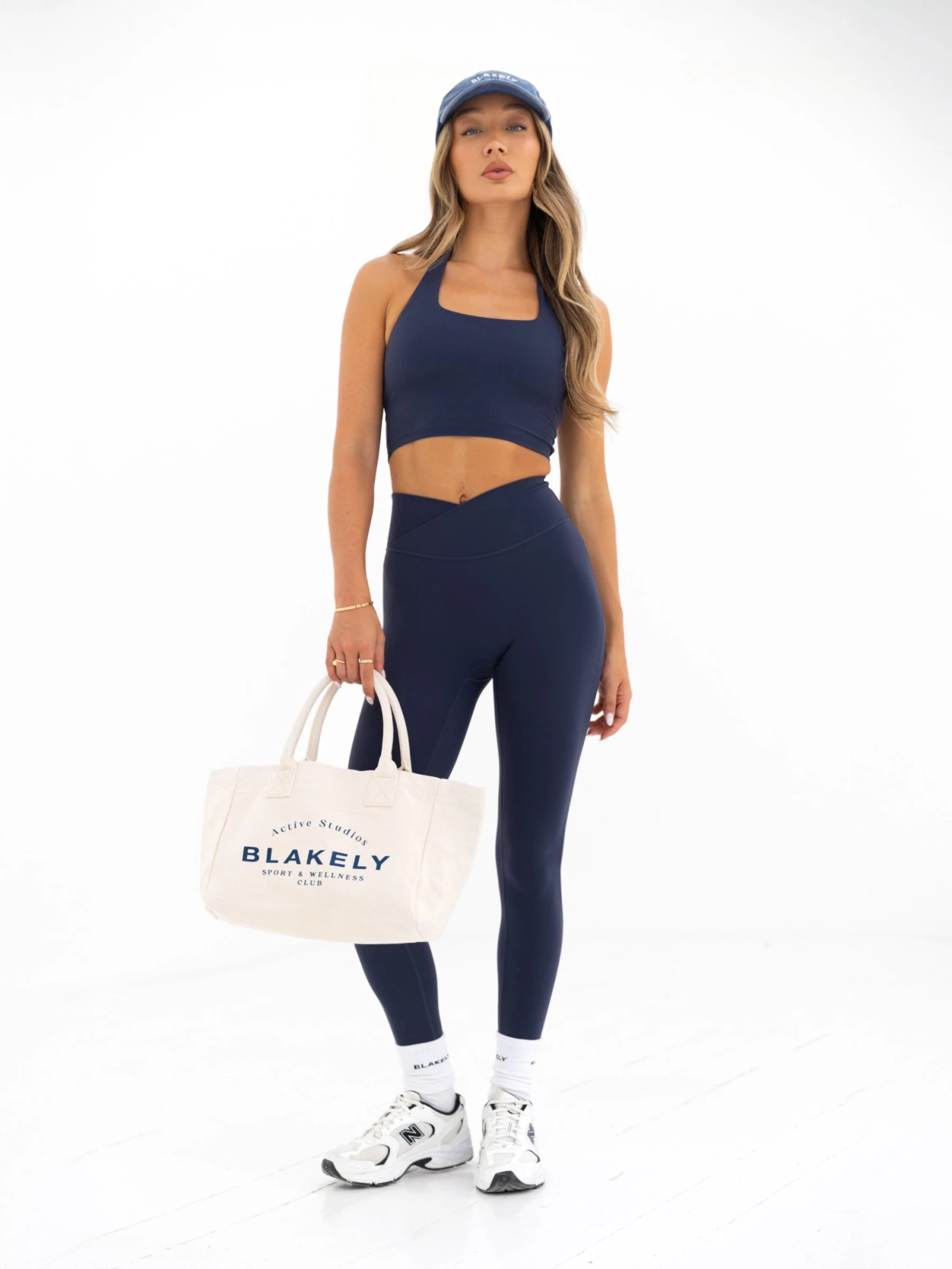 Ultimate Crossover Leggings - True Navy Ultimate Crossover Leggings - True Navy -BLAKELY CLOTHING SHOP B602NAVY02D