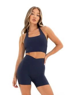 Ultimate Halter Neck Bra - True Navy
