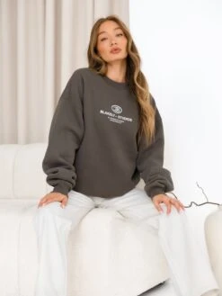 Madison Oversized Jumper - Khaki Brown -BLAKELY CLOTHING SHOP CBBRANDWOMENSD 11