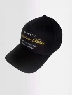 Champions Cap - Black 6 Champions Cap - Black -BLAKELY CLOTHING SHOP CHAMPIONSCAP01D