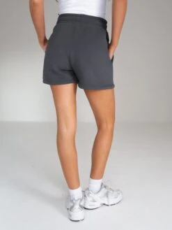 Isabel Jogger Shorts - Charcoal -BLAKELY CLOTHING SHOP CHARCOAL3