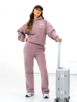 Cloud Print Oversized Hoodie - Dusty Pink -BLAKELY CLOTHING SHOP DUSTYPINK1 6