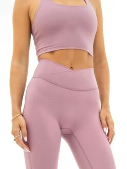Ultimate Crossover Leggings - Dusty Pink -BLAKELY CLOTHING SHOP DUSTYPINKRECOLOUR 2