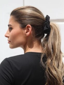 Blakely Scrunchie - Black -BLAKELY CLOTHING SHOP H11Black 04D