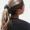 Blakely Scrunchie - Charcoal -BLAKELY CLOTHING SHOP H11Charcoal 05LEADD