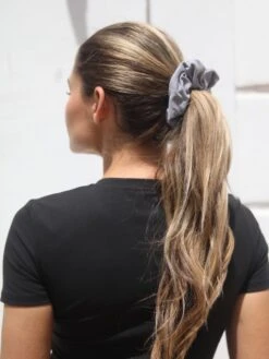 Blakely Scrunchie - Pale Lilac 4 Blakely Scrunchie - Pale Lilac -BLAKELY CLOTHING SHOP H11LILAC 02D