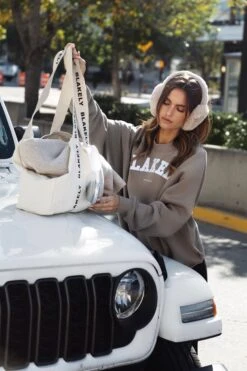 Varsity Oversized Jumper - Light Beige 7 Varsity Oversized Jumper - Light Beige -BLAKELY CLOTHING SHOP IMG 8025