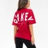 Isabel Oversized T-Shirt - Cherry Red