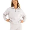 Active Studios 1/4 Zip Jumper - Ivory