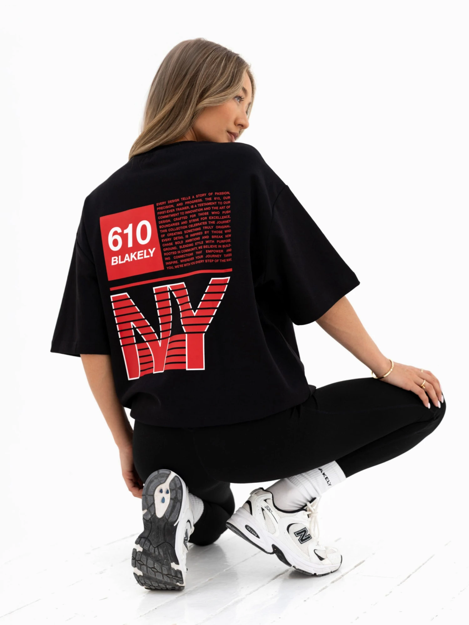 Tribeca 610 Ultra Oversized T-Shirt - Black Tribeca 610 Ultra Oversized T-Shirt - Black -BLAKELY CLOTHING SHOP LEAD2696NBLACK06D