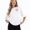 Apex 610 Ultra Oversized T-Shirt - White -BLAKELY CLOTHING SHOP LEAD3254WHITE06D