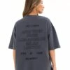 Apex City Ultra Oversized T-Shirt - Charcoal
