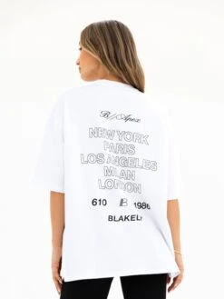 Apex City Ultra Oversized T-Shirt - White