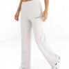 Active Studios Wide Leg Sweatpants - Ivory -BLAKELY CLOTHING SHOP LEAD3304ABONE06D
