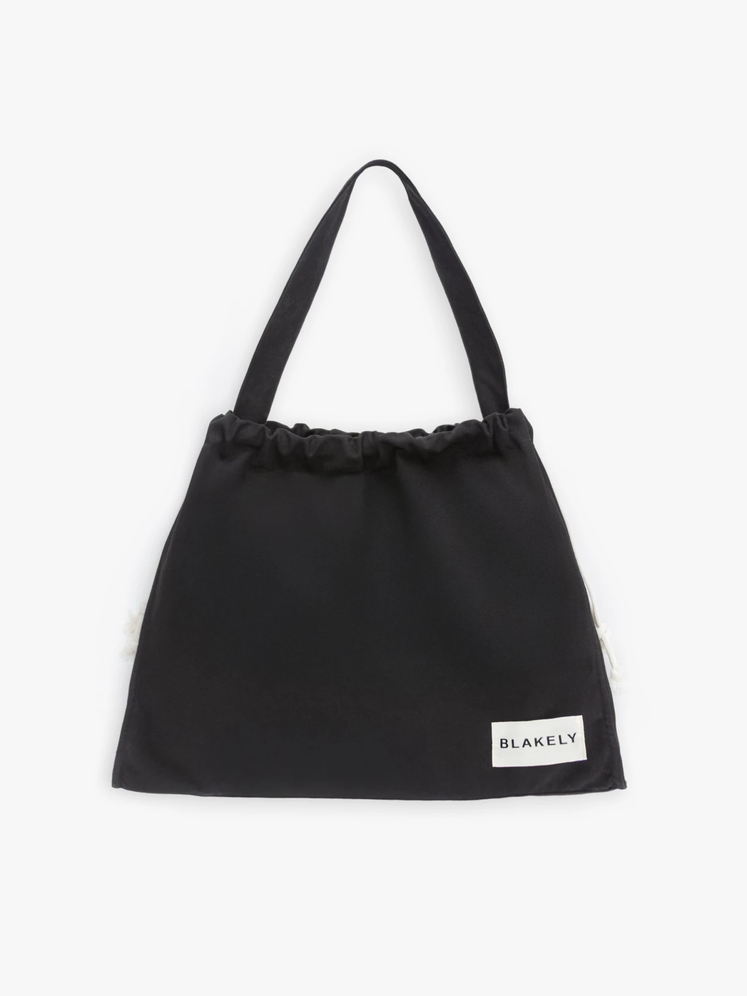 Blakely Label Tote Bag - Black Blakely Label Tote Bag - Black -BLAKELY CLOTHING SHOP LEADB5039BLACK06D