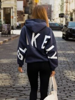 Isabel Oversized Hoodie - True Navy -BLAKELY CLOTHING SHOP NYC86BRANDD 39