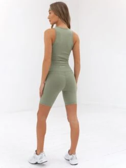 Ultimate Active Shorts - Olive 4 Ultimate Active Shorts - Olive -BLAKELY CLOTHING SHOP OLIVE3