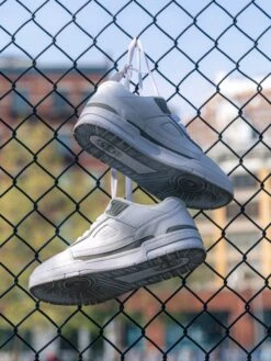 Pacer 610 Trainers - White & Brown -BLAKELY CLOTHING SHOP PACER610BRANDD 8