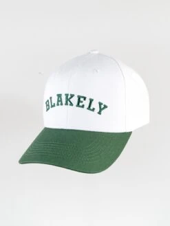 Varsity Cap - Green & White