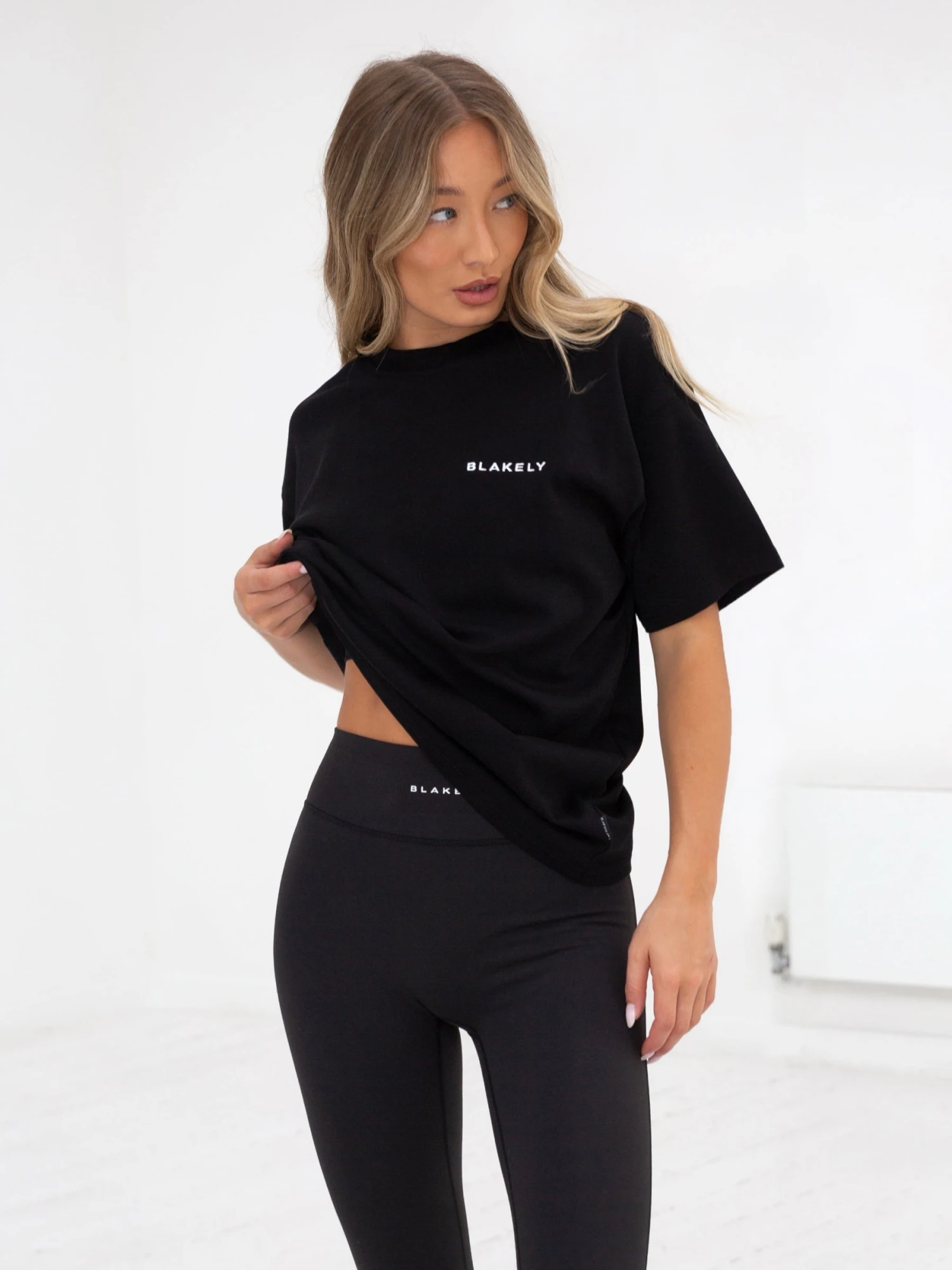 Series Oversized T-Shirt - Black Series Oversized T-Shirt - Black -BLAKELY CLOTHING SHOP edit1966AWBlack 04D