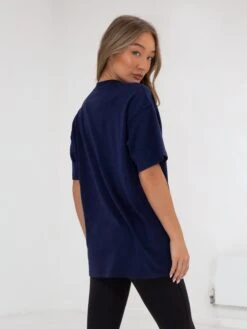 Series Oversized T-Shirt - Navy 6 Series Oversized T-Shirt - Navy -BLAKELY CLOTHING SHOP edit1966AWNavy 03D