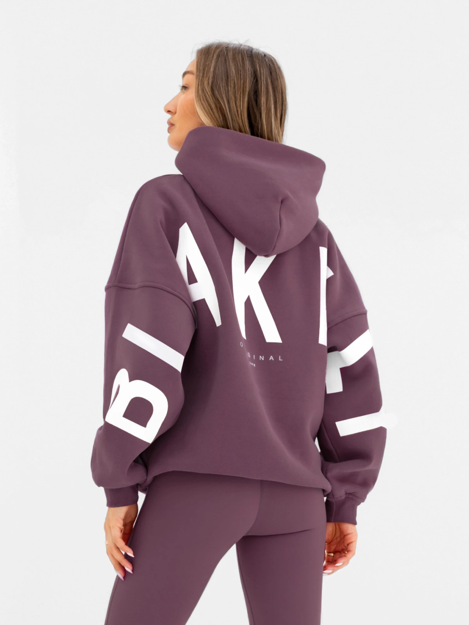 Isabel Oversized Hoodie - Light Plum Isabel Oversized Hoodie - Light Plum -BLAKELY CLOTHING SHOP plumD